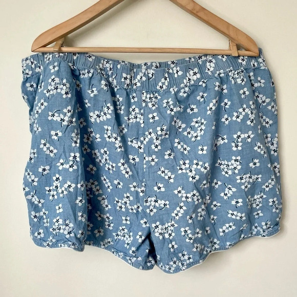 Draper James x Lands End Floral Shorts - Picture 2 of 5